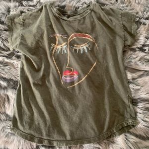 Abstract Face T-shirt